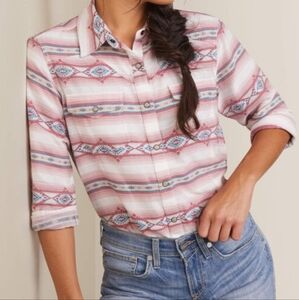 Ariat Real Women's Rosewood Button-up Shirt Size S